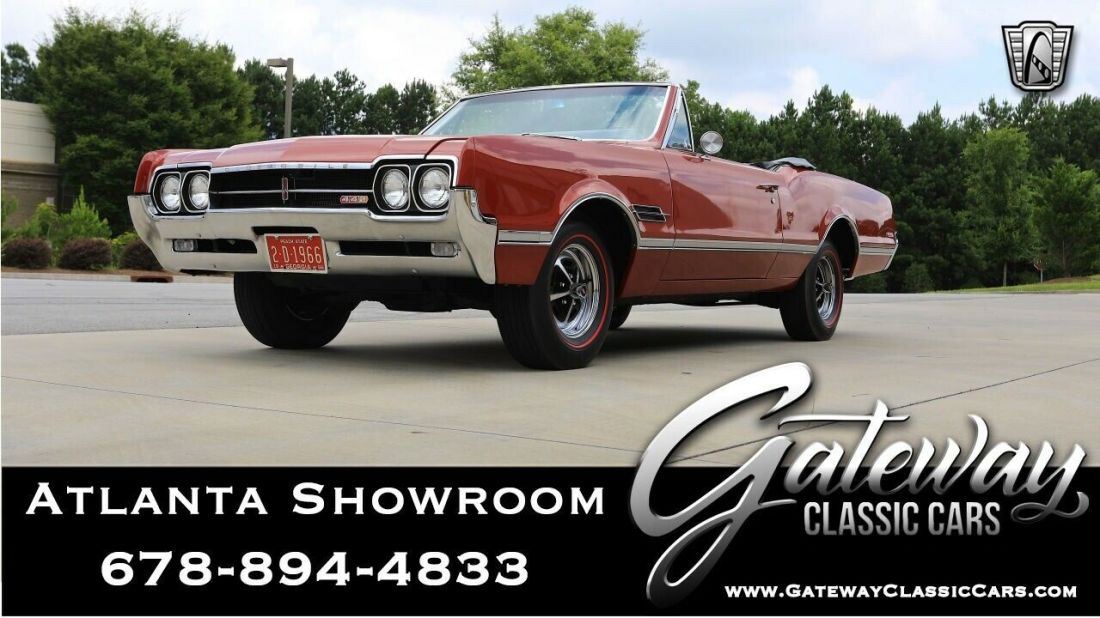 Autumn Bronze 1966 Oldsmobile 442 Convertible 400 Big Block V-8 2 Speed Automati 1966 Oldsmobile 442