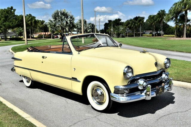 Award Winning 1951 Ford Custom Deluxe Convertible 239 V8 3 Speed Power Top 1951 Ford Custom Deluxe Convertible 239 V-8, Manual, AACA Winner