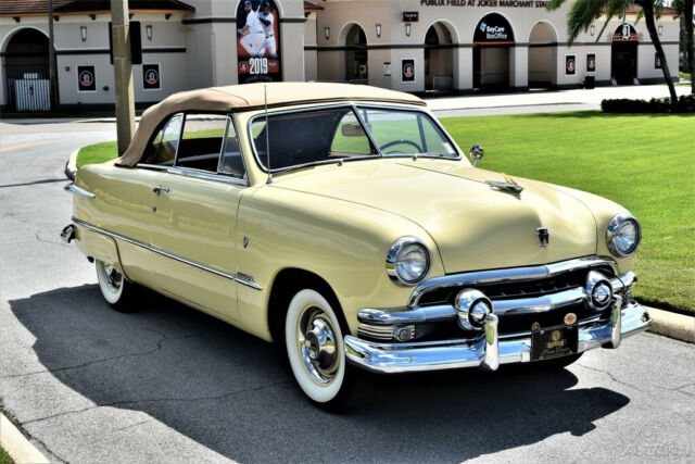 1951 Ford Custom Deluxe Convertible 239 V-8, Manual, AACA Winner - photo 6
