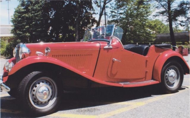 Award Winning 1952 MG Midget TD Series. All original with all matching numbers. 1952 MG T-Series