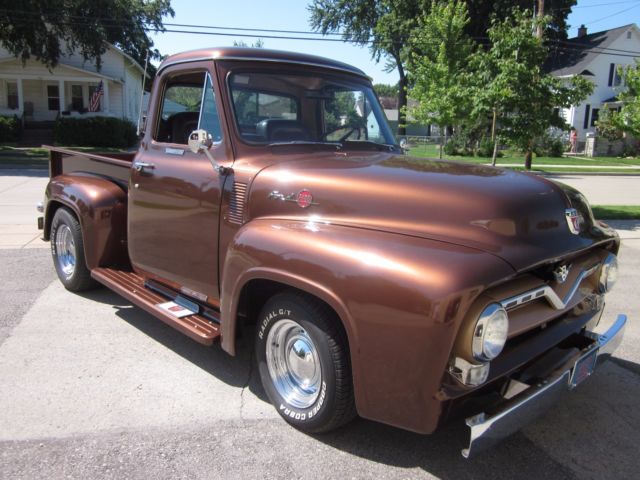 AWARD WINNING 1955 F100 CUSTOM-CLASSIC TRUCK 239 CID Y BLOCK BEAUTIFUL TRUCK 1955 Ford F-100 CUSTOM