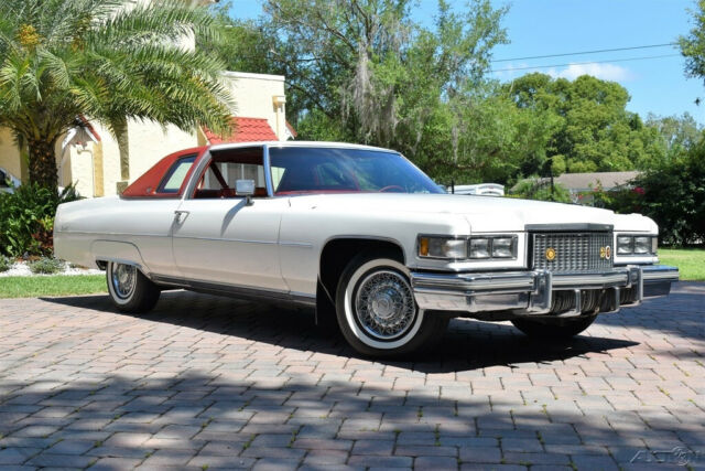 Award Winning 1975 Cadillac Coupe Deville Rare Color Combination 1975 Cadillac DeVille 500 ci Automatic Fully loaded