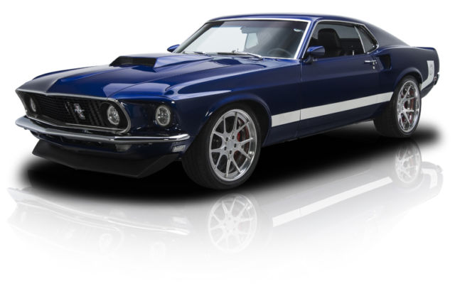 Award Winning Mustang GT Pro Touring Supercharged 5.0L Aluminator V8 6 Speed A/C 1969 Ford Mustang Mach 1
