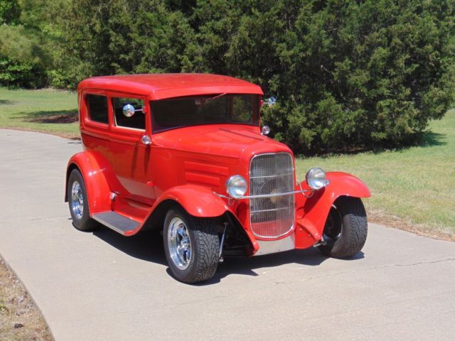 AWARD WINNING RED 1930 FORD MODEL A SHOW CAR STREET ROD HOT ROD 1930 Ford Model A