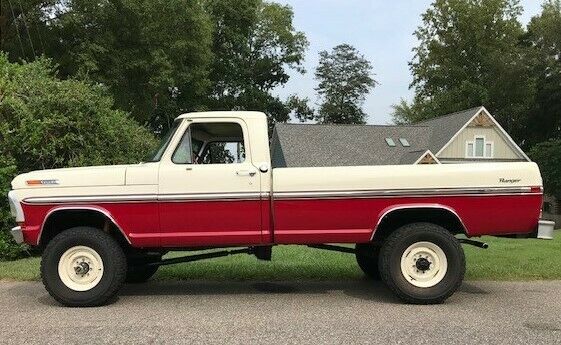 Awesome '70 FORD F250 4 Wheel Drive RANGER HIGHBOY! 1970 Ford F-250 RANGER