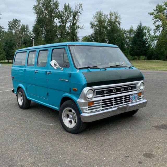 Awesome 1970 ford e200 window van e-series econoline 302 super hot rod v8 vannin 1970 Ford E-Series Van Window