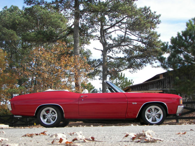 Awesome 1972 Chevelle SS 402 V8 4 Wheel Disc A/C Beautiful Restored Show and Go! 1972 Chevrolet Chevelle SS