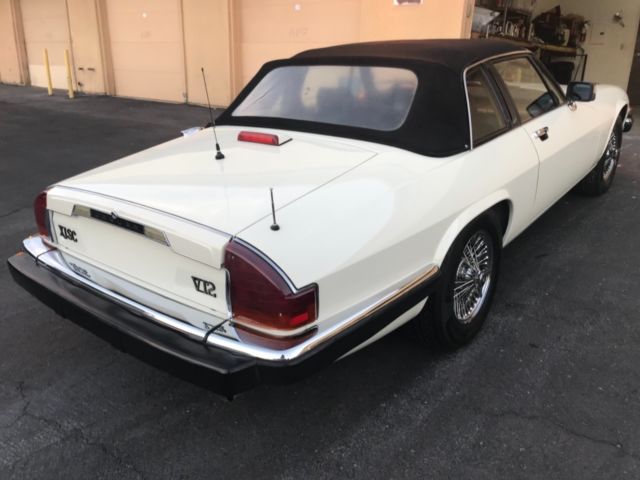 1987 Jaguar XJS XJSC CONVERTIBLE - photo 4