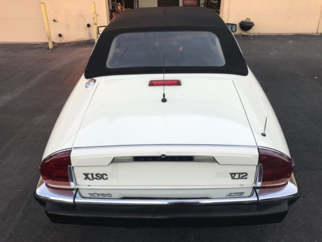 1987 Jaguar XJS XJSC CONVERTIBLE - photo 5