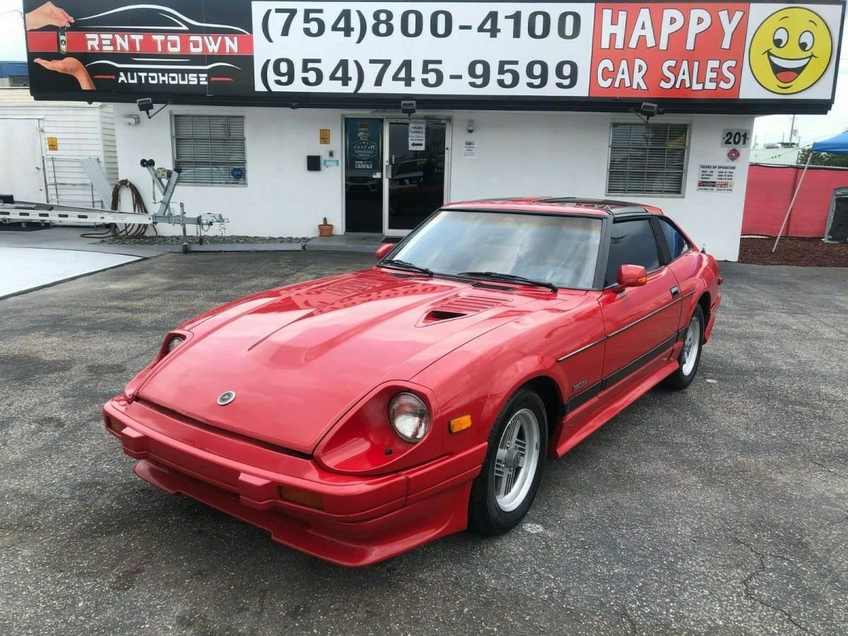 Awesome Bright Red 1983 280zx Turbo T-tops 5 speed runs mint 1982 1981 1980 1979 1983 Nissan 280ZX turbo