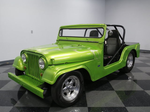 AWESOME BUILD, 289 V8, AUTO, FORD 9", GR8 PAINT, CLEAN INT, CUST SUSP, FUN CJ!! 1969 Jeep CJ5