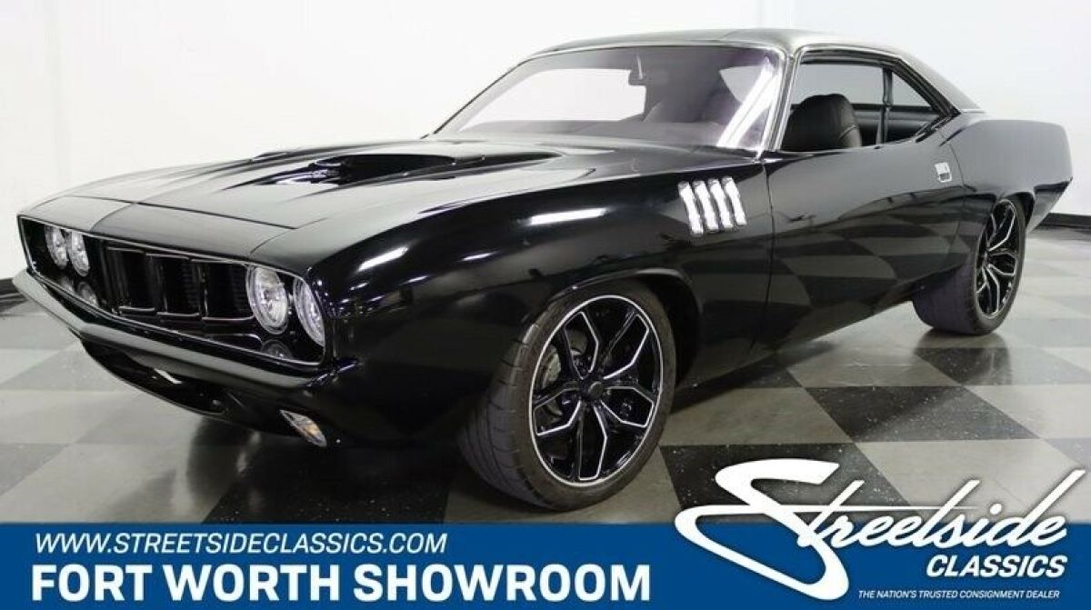 Awesome Build! 528 HEMI V8, 4 Spd Man, Full Suspension, Correct TX9 Formal Black 1971 Plymouth Other Hemi Restomod