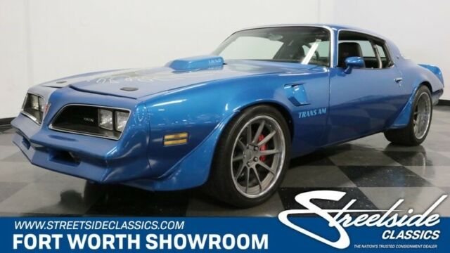 Awesome Build! 6.0L LS V8, 6-Spd, Built Suspn, Carbon Fiber, A/C, Wilwood Discs 1978 Pontiac Firebird Trans Am Restomod