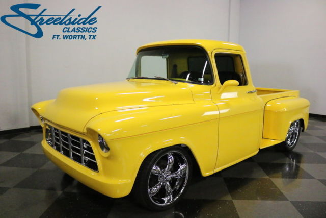 AWESOME BUILD! STUNNING THROUGHOUT! 350 CRATE V8, 700R4, PS/B, FRT DISC, AC, WOW 1955 Chevrolet 3100