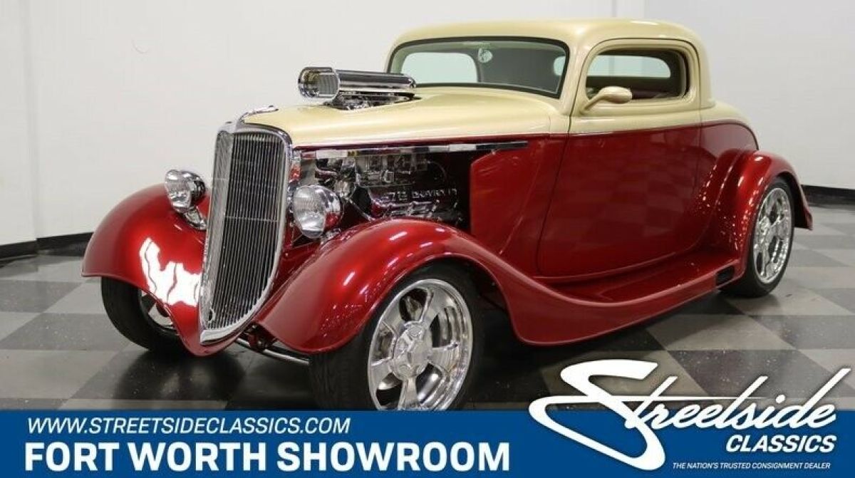 Awesome Build! Supercharged 572 V8, Auto, A/C, All Steel Body, Beautiful Paint! 1933 Ford Other Coupe
