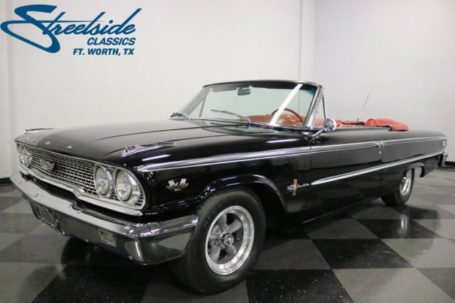 AWESOME COLOR COMBO W/ A 427 V8 & 4 SPEED MANUAL! PWR TOP, PS, PB W/ FRT DISC! 1963 Ford Galaxie 500 XL