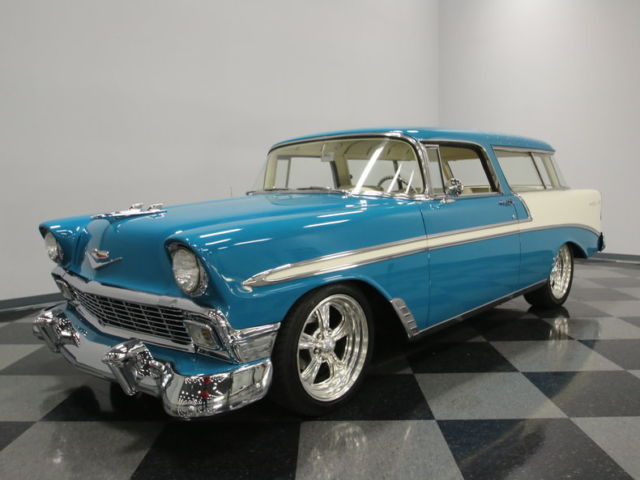 AWESOME FINISHED NOMAD, 350CI MOTOR, TH350 TRANS, A/C, NICE INTERIOR, MUST SEE! 1956 Chevrolet Nomad