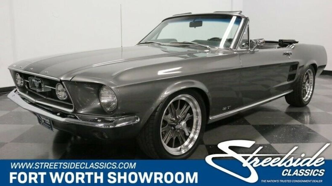 Awesome Fresh Build! 347ci Stroker V8, 5 Spd Manual, A/C, PS/B, 4 Whl Discs, Wow 1967 Ford Mustang Convertible Restomod
