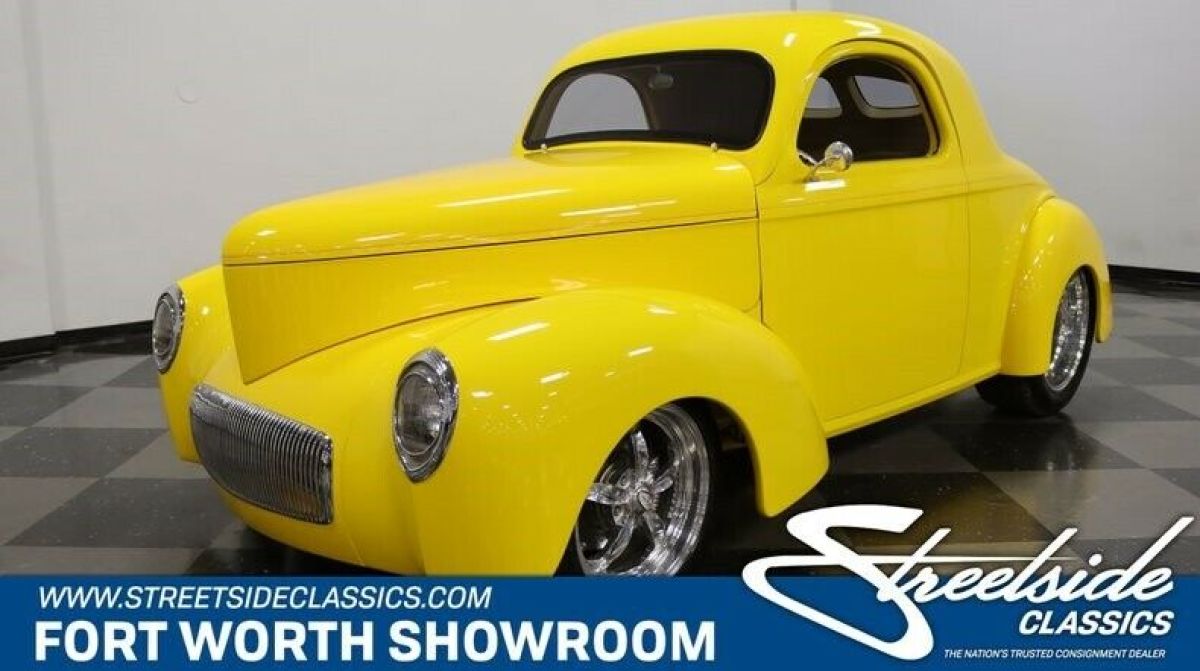 Awesome Highly Detailed Build! Merlin 540 Aluminum V8, Auto, A/C, Leather, Wow! 1941 Willys Coupe
