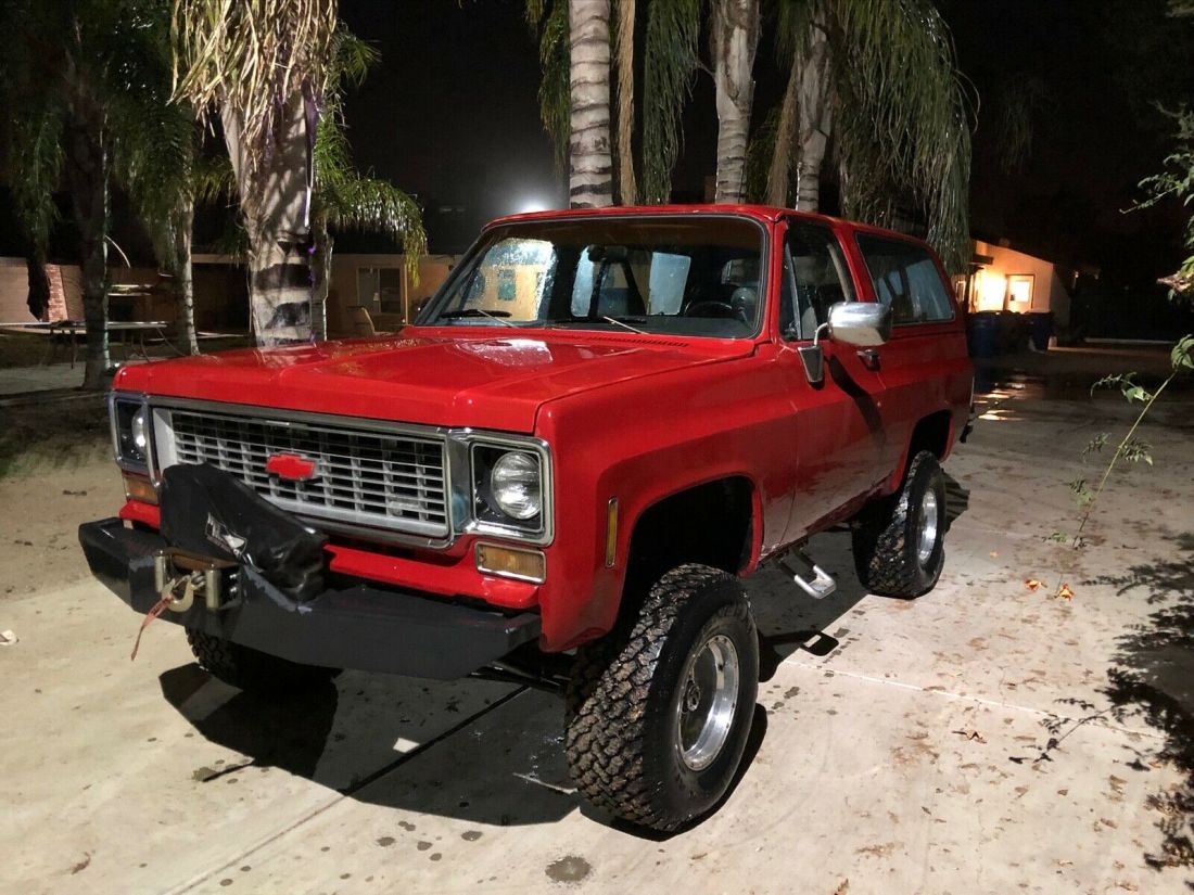 Awesome K5 full convertible 4x4 Blazer 1974 Chevrolet Blazer K5