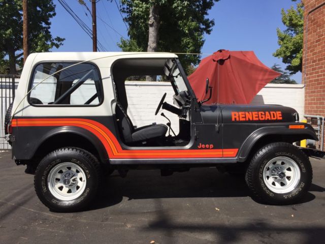 Awesome ONE OWNER 1985 Jeep CJ7 Renegade 1985 Jeep CJ
