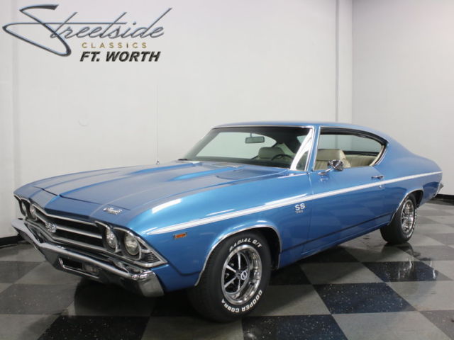 AWESOME REAL DEAL SS396! MATCHING NUMBERS 396/350HP V8, FUEL INJECTED, AUTO, AC! 1969 Chevrolet Chevelle