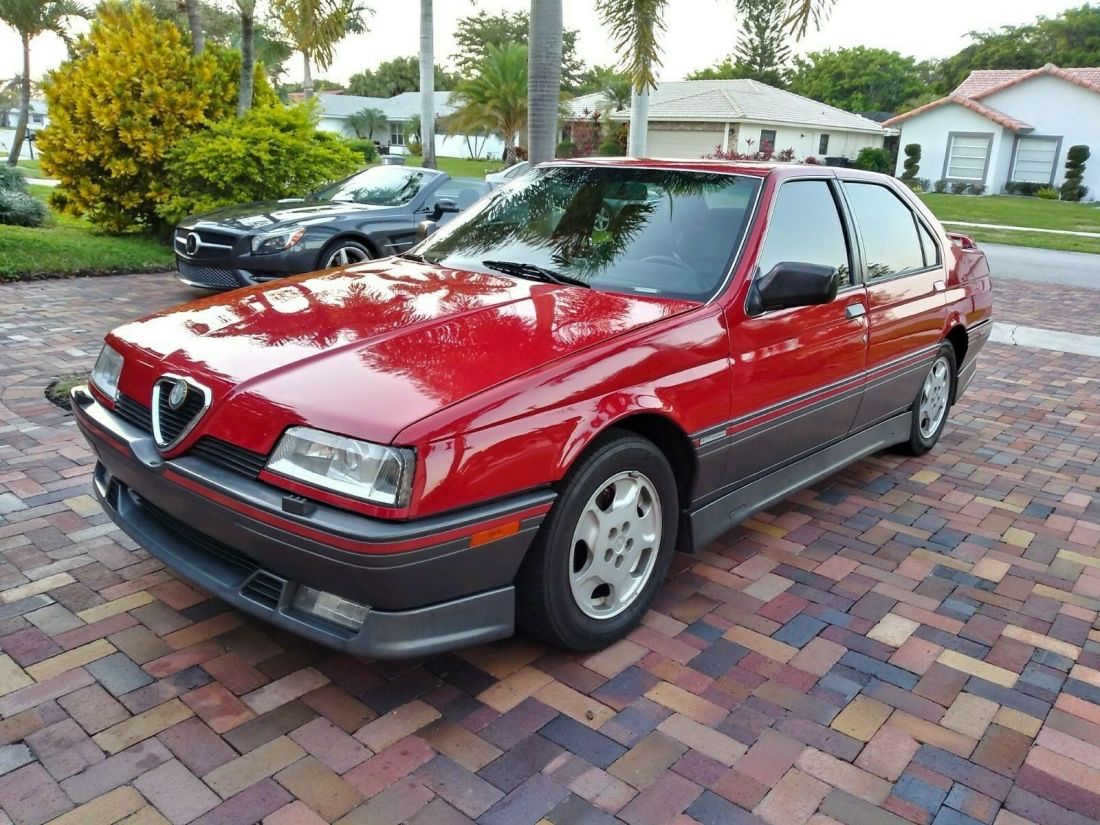 Awesome Red 1993 1992 1991 Alfa Romeo 164S 164 Sedan 5 speed EXCELLENT CONDITION 1993 Alfa Romeo 164