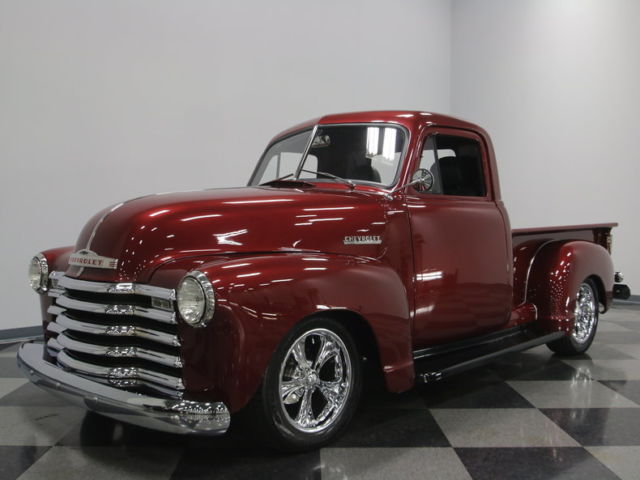 AWESOME RESTORED PICKUP, 350CI, 700R4 O/D TRANS, A/C, SUPER SLICK BODY & PAINT! 1951 Chevrolet 3100