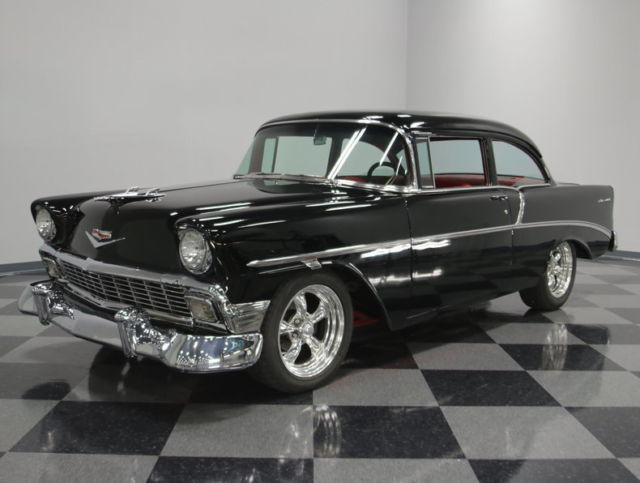 AWESOME STANCE, GREAT COLOR COMBO, GREAT RUNNING 283CI, 4 SPEED, CLEAN TRI-FIVE 1956 Chevrolet Bel Air/150/210