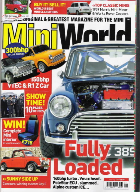 B18C Mini Cooper 1974 Mini Classic Mini Clubman GT