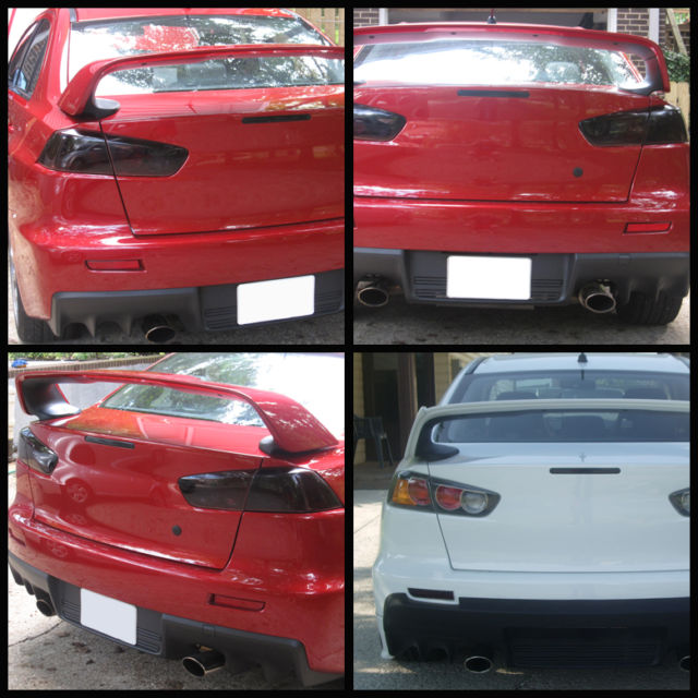 2008-2017 Mitsubishi Lancer EVO 10 [EVO-X Style] Rear Trunk ABS Spoiler Wing - photo 6