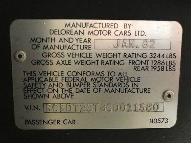 1982 DeLorean DMC 12 Stainless Steel Body over Fiberglass Frame w Steel Chaise - photo 12