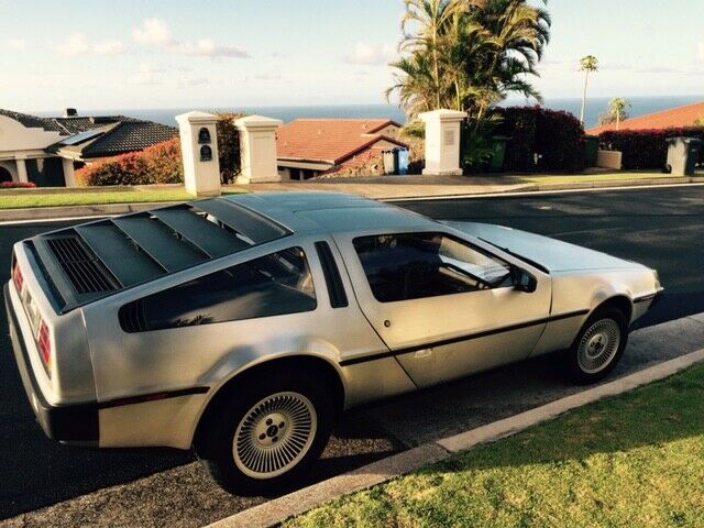 1982 DeLorean DMC 12 Stainless Steel Body over Fiberglass Frame w Steel Chaise - photo 5