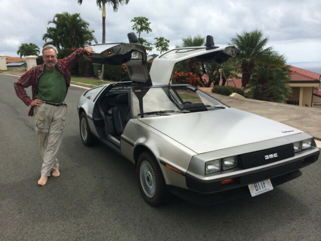 1982 DeLorean DMC 12 Stainless Steel Body over Fiberglass Frame w Steel Chaise - photo 6