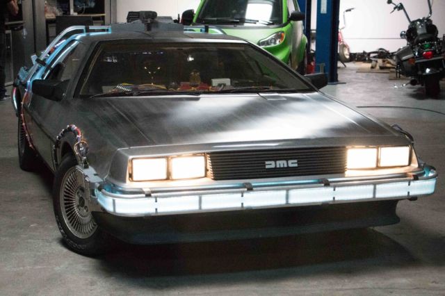 Back to the Future Time Machine 1981 DeLorean DMC 12 1981 DeLorean DMC 12 Base Coupe 2-Door