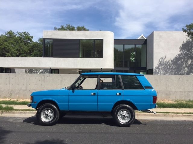 Backdated Range Rover Classic 1989 Land Rover Range Rover