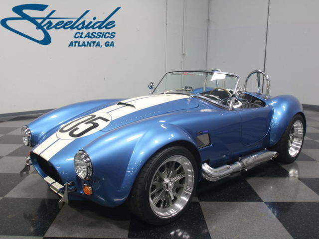 BACKDRAFT: BEST REPLICA MADE, 5.OL COYOTE V8, 6-SPEED, 609 MILES SINCE BUILD!! 1965 Shelby Cobra Backdraft