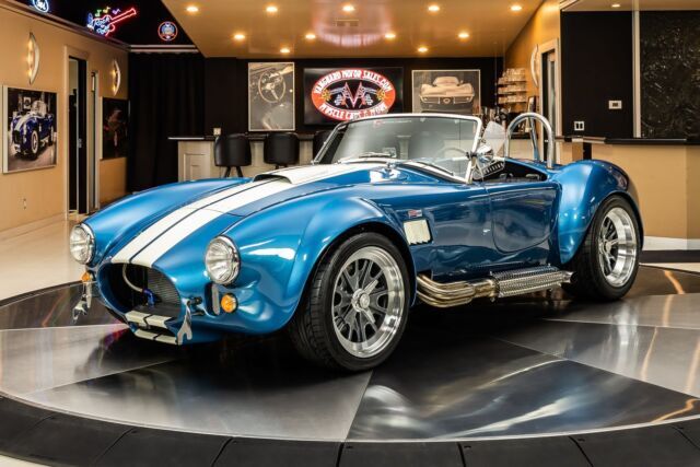 Backdraft Cobra! Roush 427R Crate V8 (550hp) Tremec 5-Speed Manual, 4W Disc, PB 1965 Shelby Cobra Backdraft