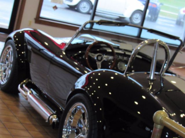 Backdraft Cobra Roush 5 Speed 342R V8 Black & Chrome. 1965 Shelby Backdraft Shelby