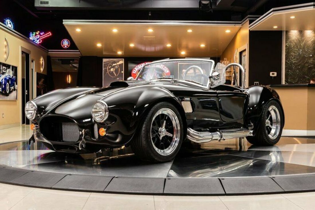 Backdraft Cobra! Roush Supercharged 4.6 V8, 5-Speed Manual, Alcantara, Low Miles 1965 Shelby Cobra Backdraft Racing