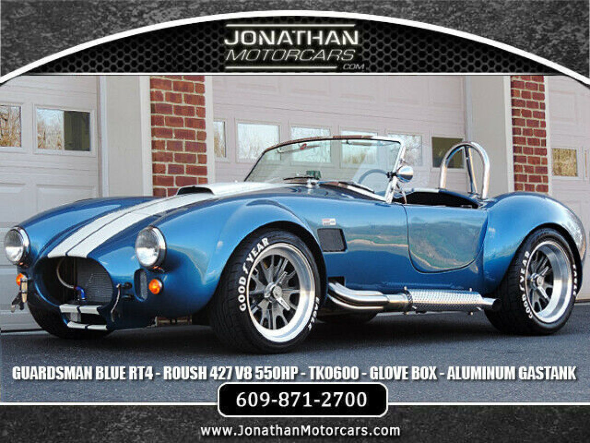 Backdraft Racing RT4 Cobra - Roush 427 V8 550HP 1965 Shelby Cobra Backdraft Racing RT4 Cobra
