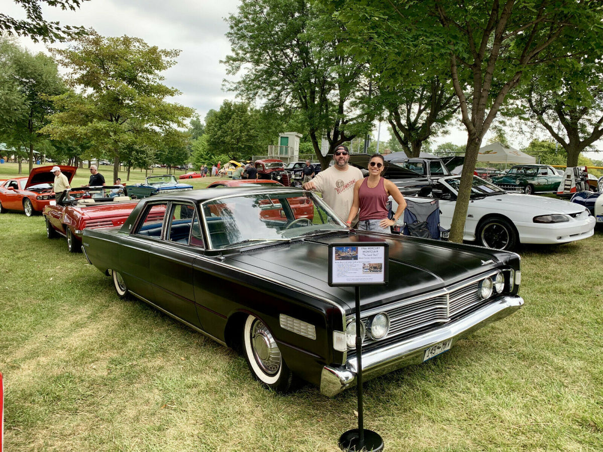 Badass 1966 Mercury Montclaire, 390V8, Automatic, Matte Black/Chrome, Shaved 1966 Mercury Montclair Chrome