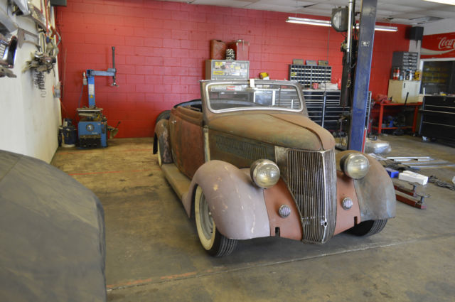 1936 Ford FAT FENDER MODEL 68 CLUB CABRIOLET - photo 5