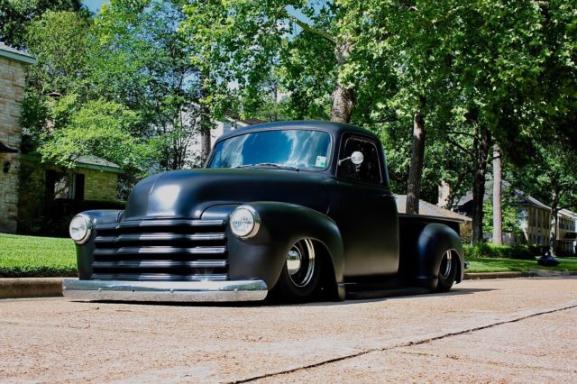 Bagged hot rod Chevrolet truck patina 3100 slammed 1953 Chevrolet Other Pickups