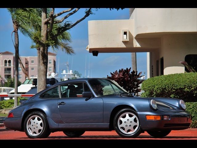 BALTIC BLUE C4 ONLY $518.00 A MONTH 1990 BLUE LEATHER CARRERA 4 COUPE 1990 Porsche 911 Carrera 4