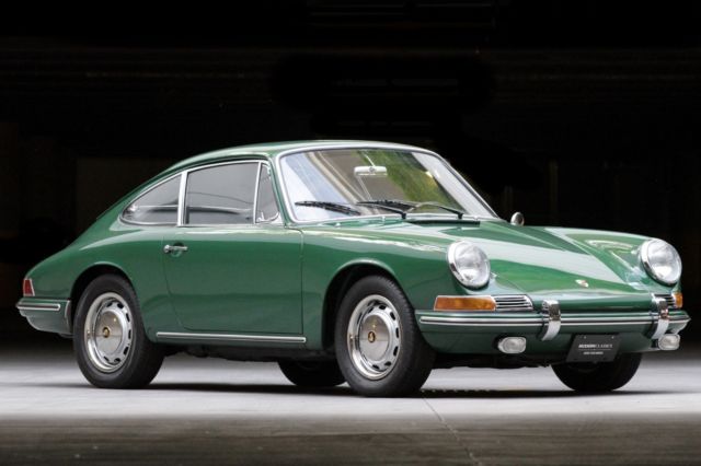 Bare metal restoration in correct Irish Green, Full mechanical refresh,#'s Match 1967 Porsche 911
