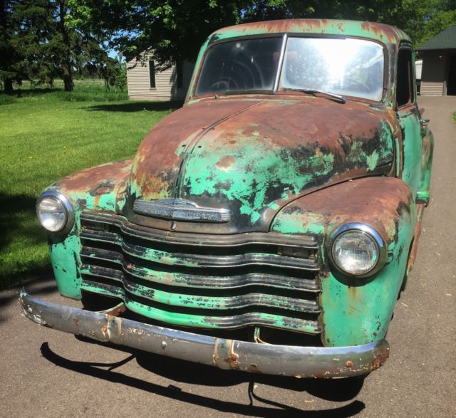 BARN FIND 1948 CHEVROLET 3100 1/2 TON PICKUP TRUCK PATINA RAT ROD GMC 1947 1953 1948 Chevrolet Other Pickups 3100