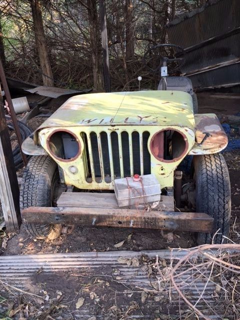 Barn find - 1949 Jeep Willys and 2 Bodies 1949 Willys