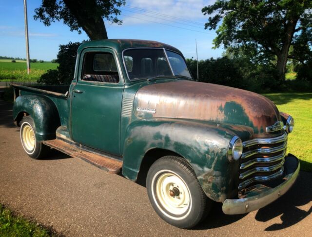 BARN FIND 1950 CHEVROLET 3100 5 WINDOW PICKUP TRUCK PATINA RAT ROD 1947 1953 50 1950 Chevrolet Other Pickups 3800 3600 3100 Deluxe Cab