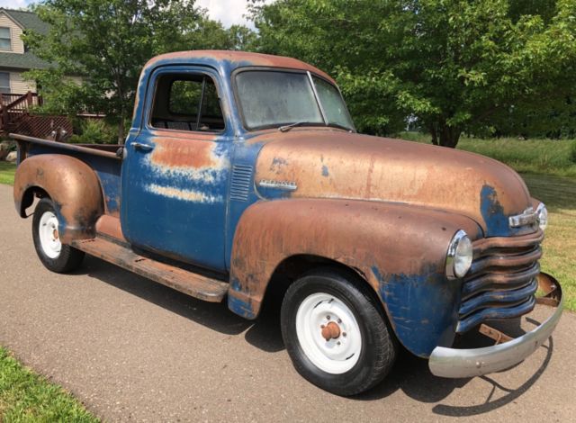 BARN FIND 1952 CHEVROLET 3100 1/2 TON PICKUP TRUCK PATINA RAT ROD GMC 1947 1953 1952 Chevrolet Other Pickups 3100